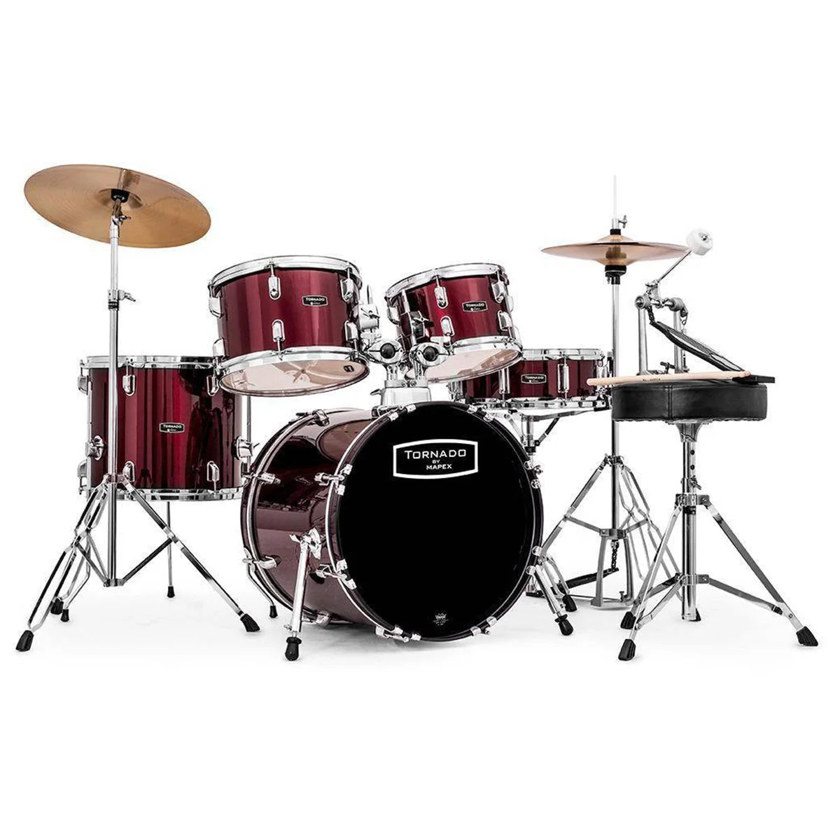 Trống Jazz Mapex Tornado TND5294 Orange Sparkle