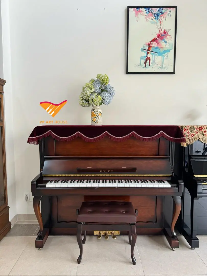 Đàn piano cơ upright ROLEX SAGANO