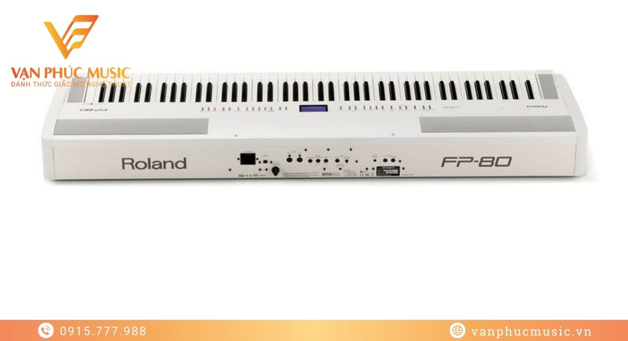 digital piano roland fp 80 wh