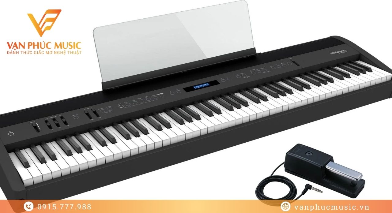 Portable piano Roland FP-60X-BK