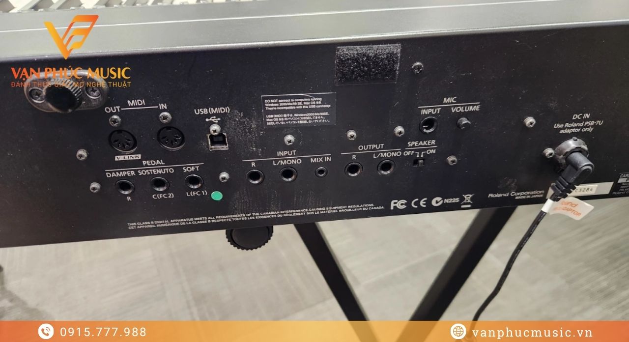 cổng kết nối Roland FP-7F-WH